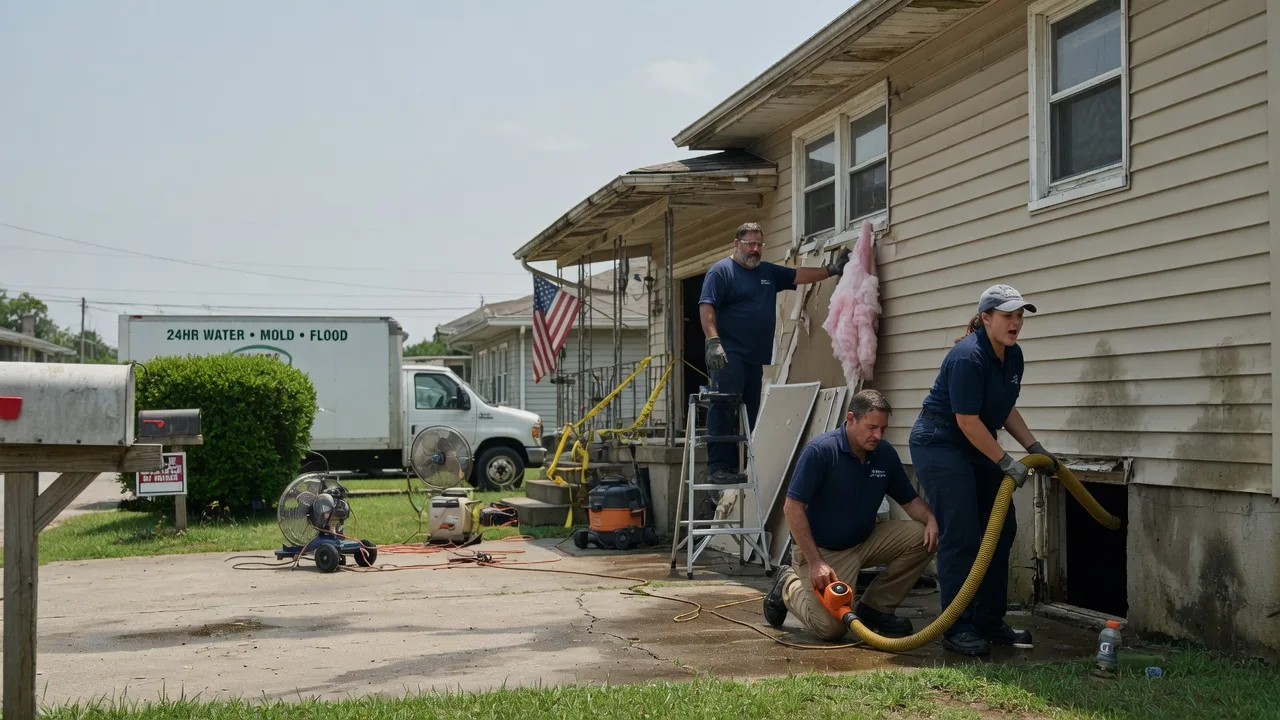 Water Damage Repair in Paincourtville, LA near me